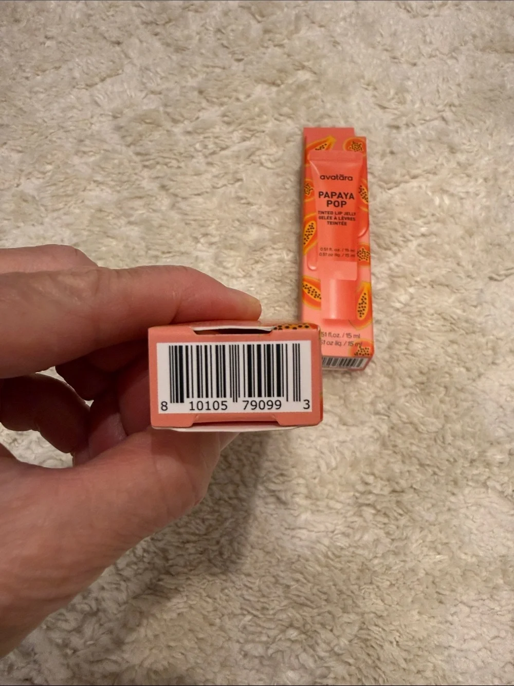 Papaya Pop Tinted Lip Jelly – Coral Orange